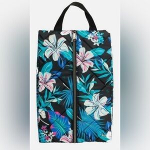 NEW Lug Tuck Floral hot styling tool travel case in the Hibiscus Multi pattern